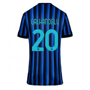 Lacne Ženy Futbalové dres Inter Milan Hakan Calhanoglu #20 2025-26 Krátky Rukáv - Domáci